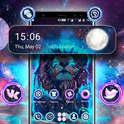 Icône de Abstract Lion Launcher Theme
